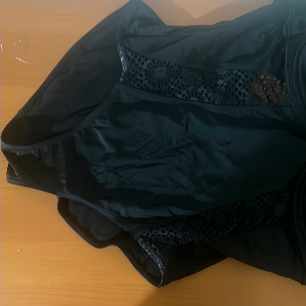 Adore me black lace Swimsuit - Picture 10 of 11